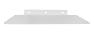 МЕТАЛЛИЧЕСКИЙ ДЕРЖАТЕЛЬ ПОЛКИ ДЛЯ СТАНДАРТНОГО ДЕКОДЕРА DVD ТЮНЕРА БЕЛЫЙ ВЫСОКОГО КАЧЕСТВА