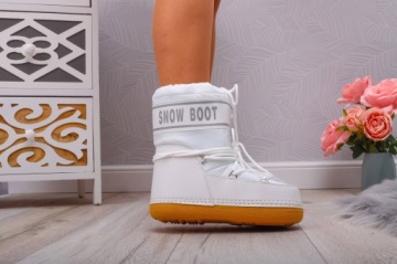ЖЕНСКИЕ ЗИМНИЕ САПОГИ БЕЛЫЙ УТЕПЛЕННЫЙ СНЕГ САПОГИ ДЛЯ ЗИМЫ