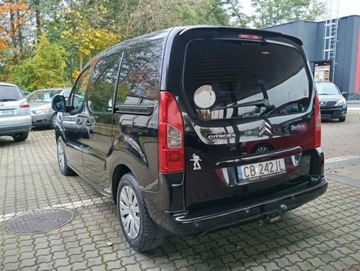 Citroen Berlingo II Combi 1.6 HDI FAP 110KM 2009 Citroen Berlingo 1.6 HDI MULTISPACE klimatronik NAVI kolor piekne wnetrze, zdjęcie 10
