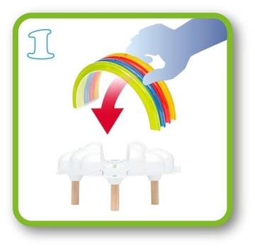 BRIO BRIO My First Railway Interactive Light Up Rainbow Train Set - Toddler