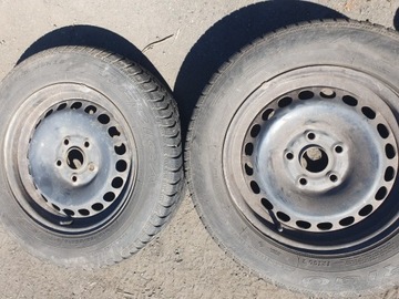 195/65R15 RÁFKY OCELOVÉ ET43 2 KS VOLKSWAGEN PASSAT B5 JAKO NOVÉ DISK 15"
