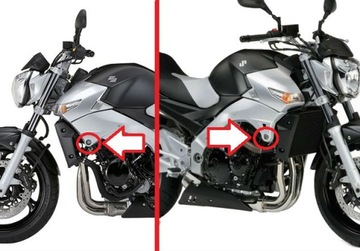 CRASH PADY MotopoliS - SUZUKI GSR 600 2006-2010 GSR600 - CRASHPADY