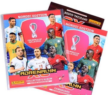 ALBUM 2022 QATAR World Cup + Plansza do gry NORDIC