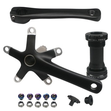 Mechanizm korbowy do rowerów górskich, korba 152 mm i suport