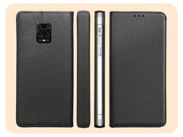 ЧЕХОЛ С НАПОЛЬНЫМ ДЛЯ XIAOMI Note 9 PRO/NOTE 9S, МАГНИТНО ЗАКРЫВАЕМЫЙ + 9H СТЕКЛО