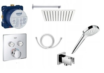 Zestaw podtynkowy bateria GROHE SmartControl 30cm