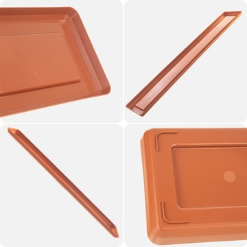 ПОДСТАВКА ДЛЯ ЦВЕТОЧНОГО ГОРШКА, ЦВЕТОЧНЫЙ ГОРШОК 80см, ПРЯМОУГОЛЬНЫЙ ПОДДОН ИЗ ПЛАСТИКОВОГО КИРПИЧА