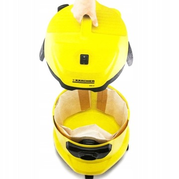 10X WYTRZYMAŁE WORKI + ODPORNY FILTR DO ODKURZACZA KARCHER WD3 200 MV3 HQ