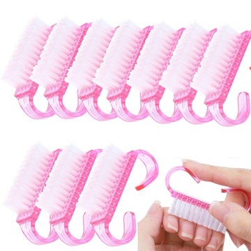 10 x SZCZOTECZKA DO ODPYLANIA MANICURE MAŁA