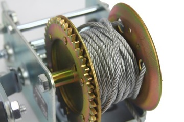 ЛЕБЕДКА РУЧНАЯ КРЕНАТОЧНАЯ ЛЕБЕДКА 1250КГ 6М 4.8