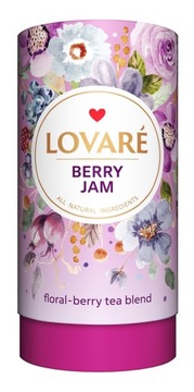 Herbata Kwiatowo Jagodowa 80g LOVARE Berry Jam