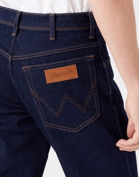 WRANGLER TEXAS SLIM MĘSKIE SPODNIE JEANSOWE DAY DRIFTER W12SQ821U W35 L30