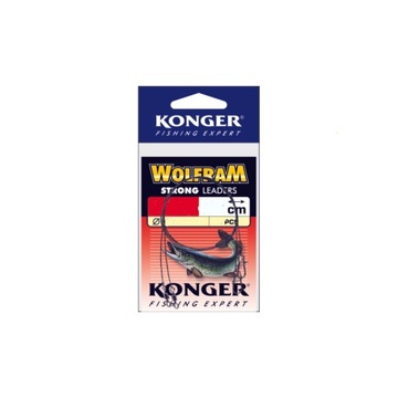 KONGER PRZYPON WOLFRAM 25CM 5KG 2 SZTUKI