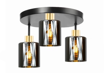 LAMPA SUFITOWA ŻYRANDOL NAD STÓŁ GREAT GOLD 4-402Z