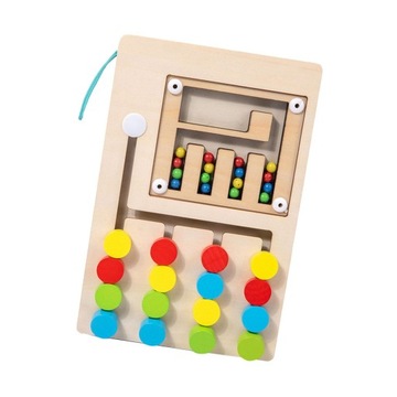 Слайд-головоломка «Сопоставление цветов» для развития мелкой моторики, головоломки «5 цветов»