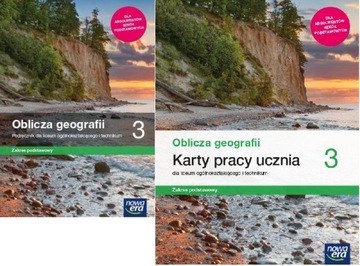 pakiet OBLICZA GEOGRAFII 3 Podr+ karty podstawa