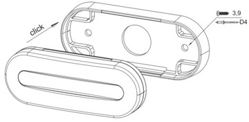 SVĚTLO KONTURA FRISTOM FT-071 LED