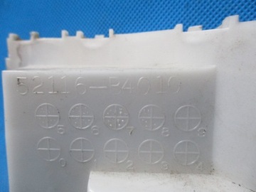 VÝZTUHA DRŽÁKY NÁRAZNÍKU LEVÝ PŘEDNÍ DAIHATSU TERIOS II 52116-B4010