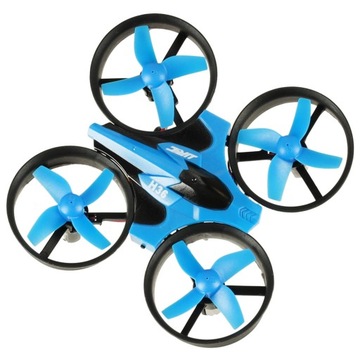Радиоуправляемый дрон JJRC H36 2,4 ГГц, 4 канала, синий