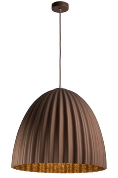 SIGMA Nowoczesna lampa LED TELMA 70 brązowy_miedziany lampa wisząca LED