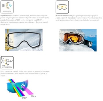 Gogle Narciarskie Uvex Athletic LGL S2