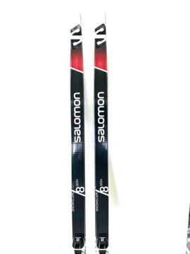 NARTY BIEGOWE SALOMON SNOWSCAPE 8 FOKA+ NNN DŁ.166