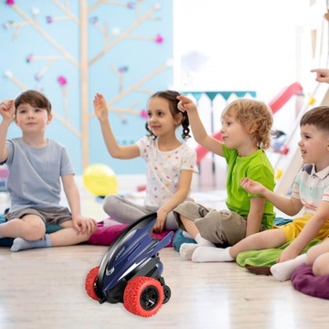 Игрушечная машина с гироскопом.Вращающаяся игрушечная машинка с гироскопом.Темно-синий.