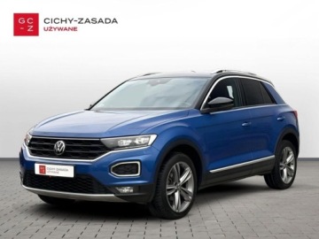 Volkswagen T-Roc I SUV 1.5 TSI ACT 150KM 2021 Volkswagen T-Roc 1.5TSI 150KM Premium DSG Kamera NiskiPrzebieg ACC ASO Sal