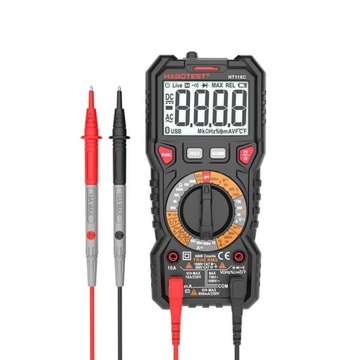 Multimetr Cyfrowy Latarką Habotest HT118C True RMS
