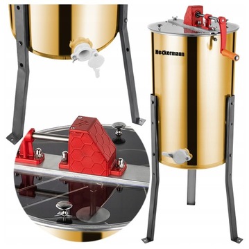 РУЧНАЯ МЕДОГОНКА ULA МЕДОГОНКА 3-РАМОЧНЫЙ ДИАГОНАЛЬНЫЙ СЕПАРАТОР