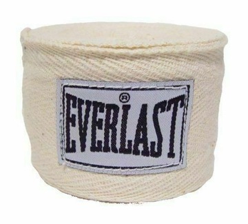 EVERLAST TAŚMA BOKSERSKA 3 metry BIAŁA