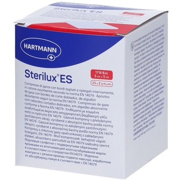 Sterilux ES kompres jałowy 5 cm x 5 cm 50 szt