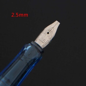 Posture Correction Plastic 039 Fountain Pen Transparent Blue 0.38 0.5 0.7
