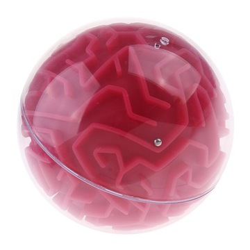 Maze Ball Ball Maze Łamigłówka Brain Pink (Łatwe)
