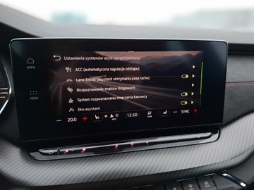 Skoda Octavia IV RS Kombi 2.0 TDI SCR 200KM 2022 Skoda Octavia RS 2.0 TDI / 200KM, 4x4 DSG, LED Mat, zdjęcie 26