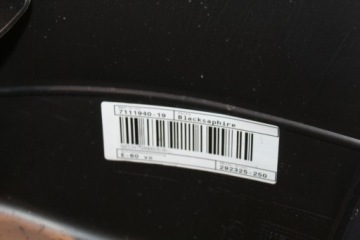 BMW E60 E61 priekinis bamperis 7033694 BLACKSAPPHIRE 475 – nuotrauka 9