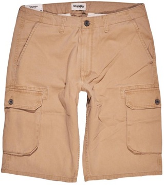 WRANGLER spodenki REGULAR beige CARGO SHORT _ W31