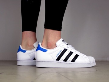 damskie buty Adidas Superstar UNIKAT Originals sneakersy białe tenisówki