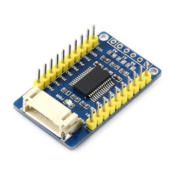 MCP23017 ekspander wyprowadzeń - 16 pinów I/O
