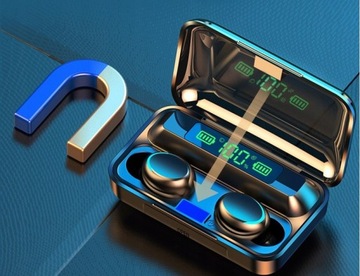 НАУШНИКИ ПРЕМИУМ BLUETOOTH 5.1 БЕСПРОВОДНОЙ ЧЕХОЛ ДЛЯ POWERBANK XXXL Vip