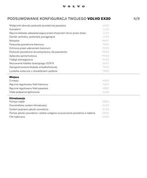 Volvo 2023 Volvo EX30 SAMOCHÓD DEMONSTRACYJNY - OD RĘKI, zdjęcie 9