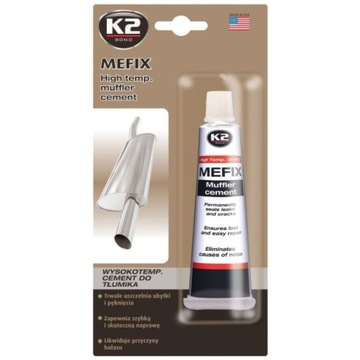 K2 Mefix wysokotemperaturowy cement do układów wydechowych 140g
