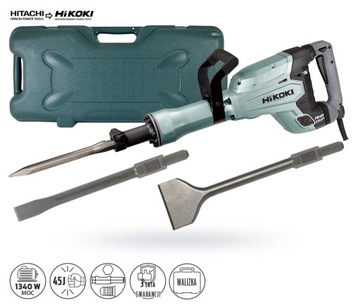 HITACHI H65SB3WT ударный молоток 1340W 45j + долото