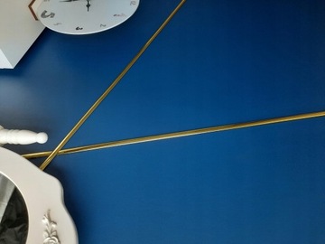 Гибкая золотая декоративная полоса, 26мм.