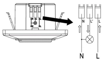 СВЧ-ДАТЧИК ДВИЖЕНИЯ ДЛЯ СВЕТОДИОДНОГО КОРОБКА СКРЫТОГО МОНТАЖА