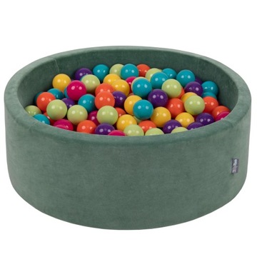 Suchy basen VELVET z piłeczkami 7cm 90x30cm/300