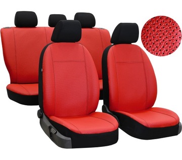 SKÓRA PERFOROWANA POKROWCE MIAROWE SUZUKI SWIFT 4