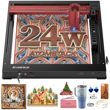 ATOMSTACK A24 Pro 24W Grawerka laserowa