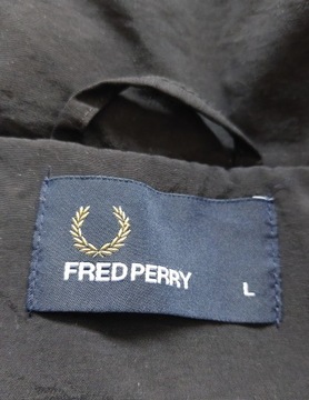 Fred Perry lekka kurtka męska ocieplana polarem r. L