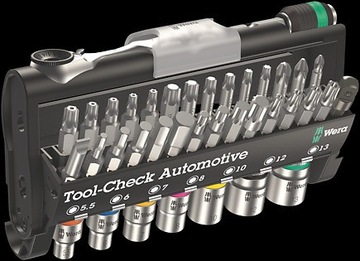 WERA ZESTAW TOOLCHECK GRZECHOTKA+GROTY+KLUCZE 38CZ